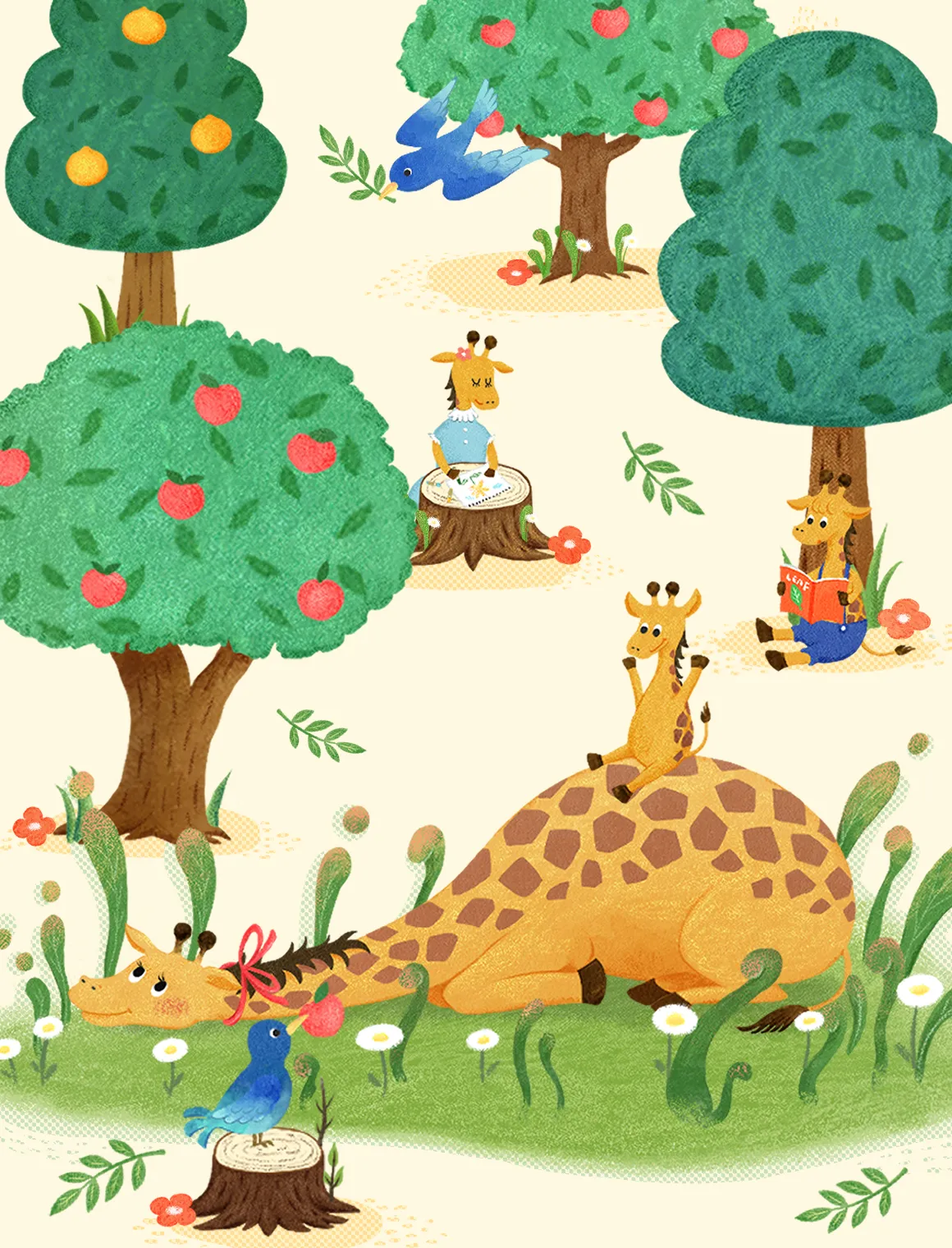 かとうこどもクリニック：メインイラスト