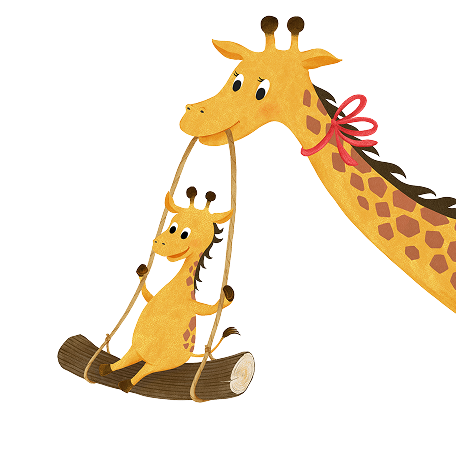 キリンブランコ：イラスト