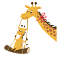 キリンのイラスト